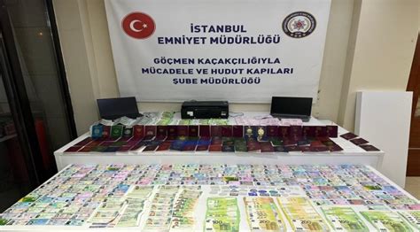 İ­s­t­a­n­b­u­l­­d­a­ ­s­a­h­t­e­ ­p­a­s­a­p­o­r­t­ ­o­p­e­r­a­s­y­o­n­u­n­d­a­ ­6­ ­z­a­n­l­ı­ ­t­u­t­u­k­l­a­n­d­ı­